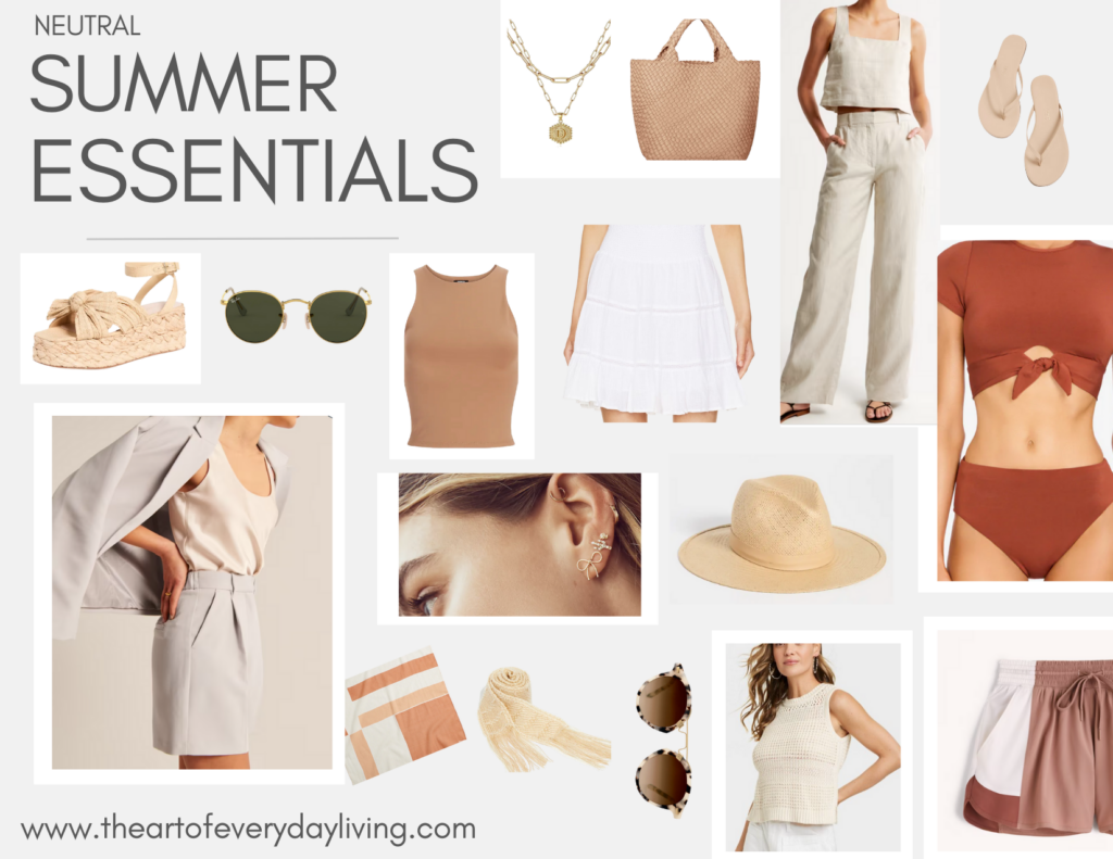 Neutral Summer Essentials 